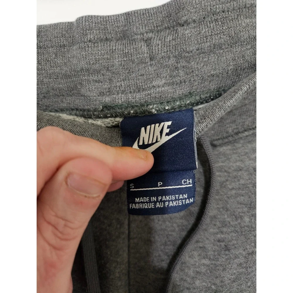 Nike Sportswear Gym Vintage Joggers‎ Charcoal Grey Heather Sweatpants Small